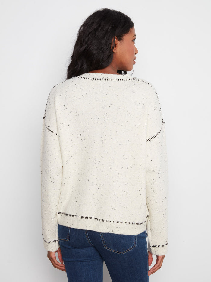 Designed with a relaxed fit, this sweater ensures comfort without compromising on style. Ideal for laid-back weekends by Charlie B.