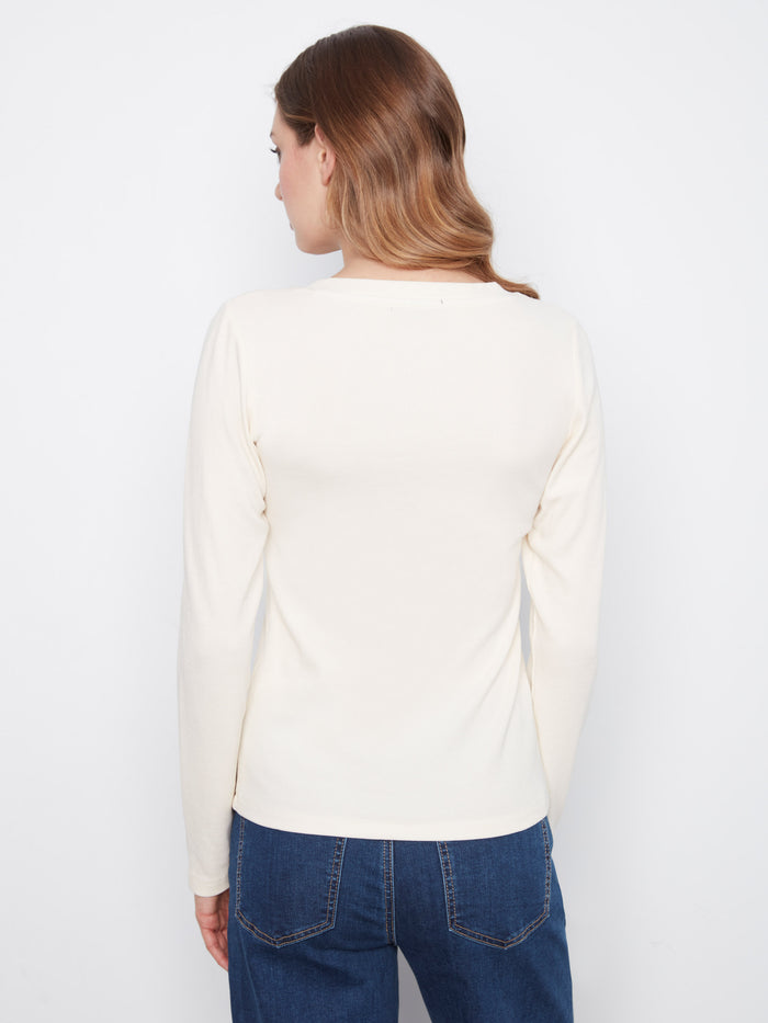 Crafted from stretch cotton-tencel blend, perfect for any occasion by Charlie B.