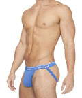 Cotton Jockstrap - Blue