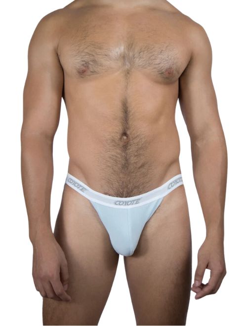 Cotton Rib Sport Brief - Baby Blue