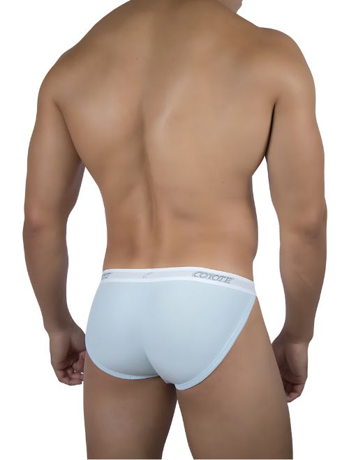 Cotton Rib Sport Brief - Baby Blue