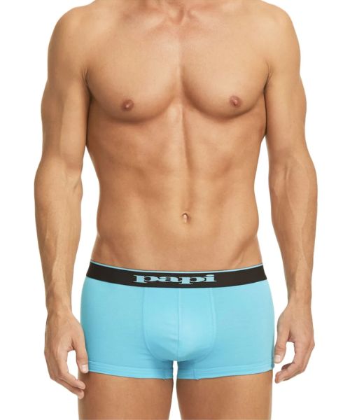 Cotton Stretch Basic Trunk - Turquoise