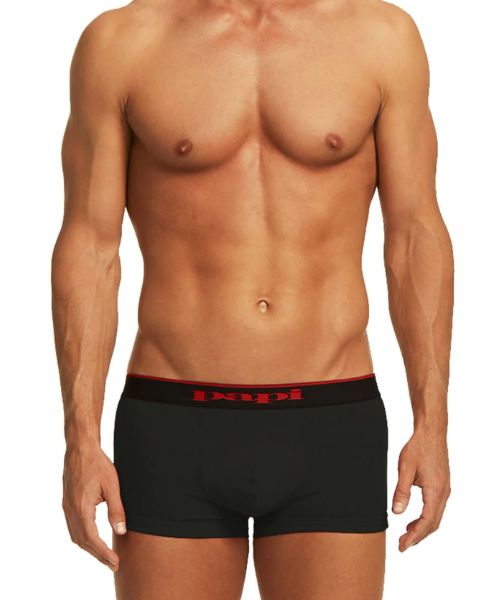 Cotton Stretch Solid Trunk - Black