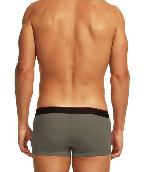 Cotton Stretch Solid Trunk - Charcoal