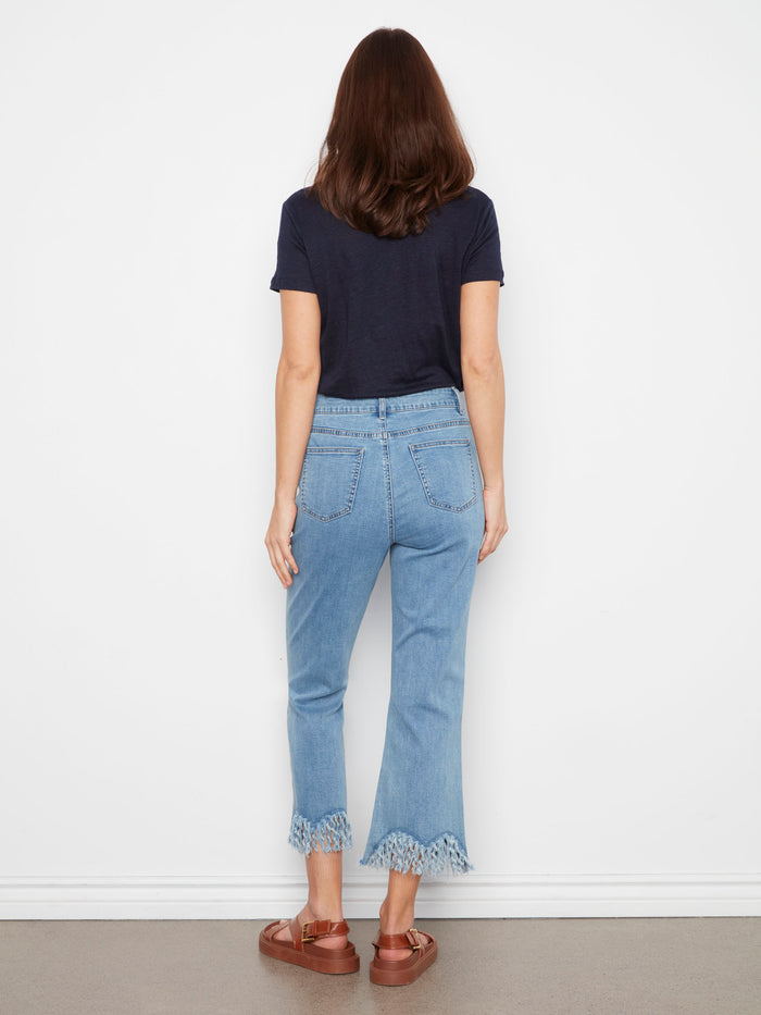 Classic five-pocket style enhances functionality while maintaining timeless appeal in these stylish jeans by Charlie B.