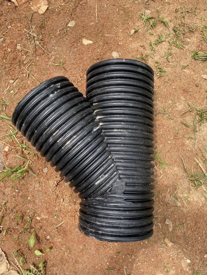 Culvert WYE Y 6" DW
