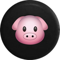 Cute Pink Pig Text Emoji