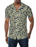 Daisies Short Sleeve Button Up