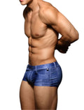 Denim Square Cut Swimsuit