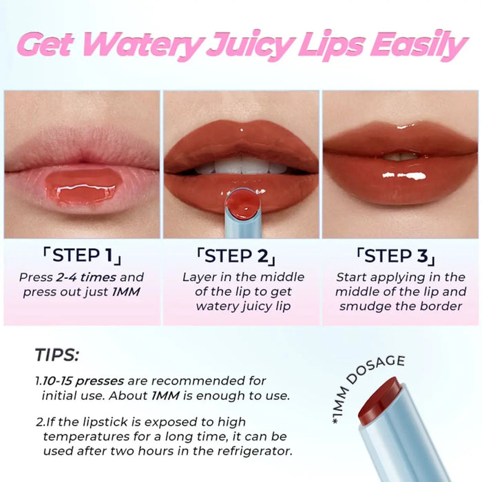 SACE LADY Dewy Water Tint Lipstick Moisturizing - product image 6