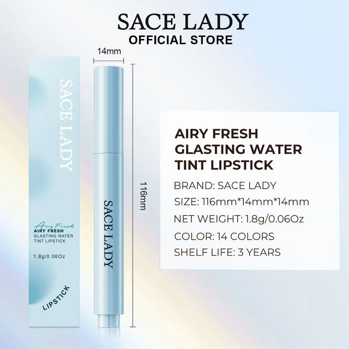 SACE LADY Dewy Water Tint Lipstick Moisturizing - product image 7