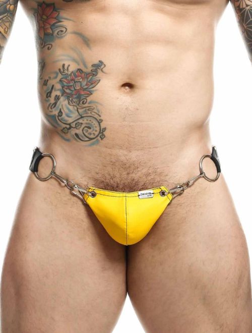 DNGEON Snap Jock - Yellow