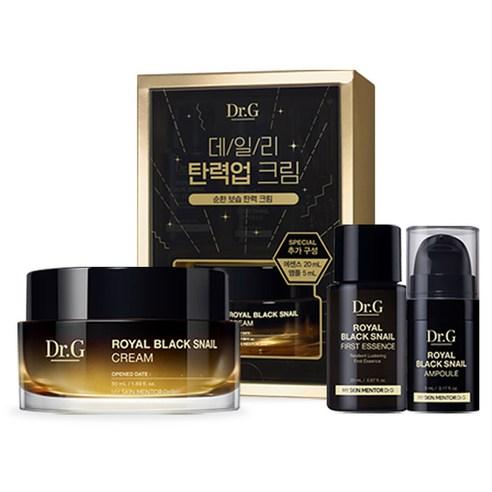 Dr.G Royal Black Snail Cream 50ml + First Essence 20ml + Ampoule 5ml Set