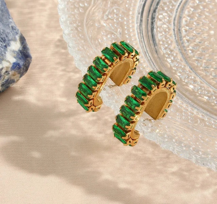 EMILY Stud Earrings - Zoha Los Angeles