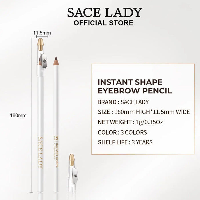 SACE LADY Eyebrow Pencil with Built-In Sharpener - product image 7