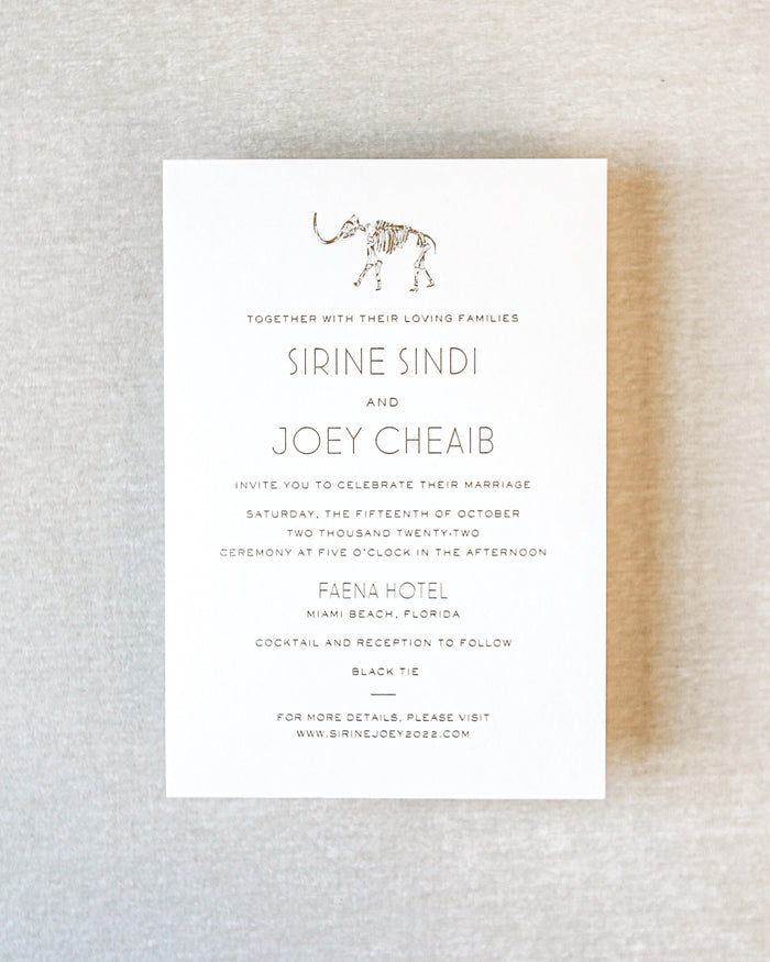 Faena Mammoth Invitation