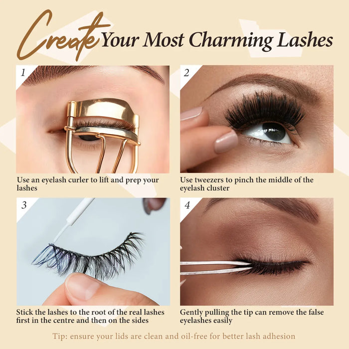 SACE LADY False Eyelashes Natural Volume - product image 6