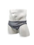 Flat Front Swim Brief - Asphalt