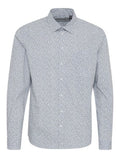 Floral Branches Long Sleeve - Blue