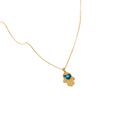 Gail Necklace - Hamsa Gold Necklace - Zoha Los Angeles