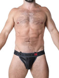 Gauntlet Zipper Jock - Black