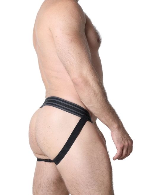 Gauntlet Zipper Jock - Black