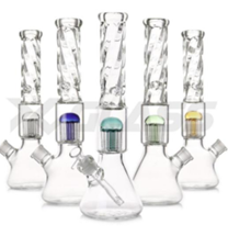 Glass Beaker Pipe 16" 14mm XYZ-460 (1ct)