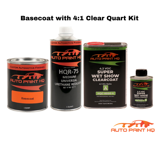 GM WA431P Sonoma Jewel Pearl Basecoat Clearcoat Quart Complete Paint Kit