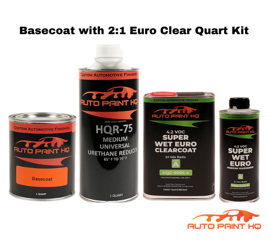 GM WA431P Sonoma Jewel Pearl Basecoat Clearcoat Quart Complete Paint Kit