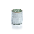 Gold and Green Christmas Votive