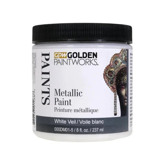 Golden Paintworks Metallic White Veil (DM01)