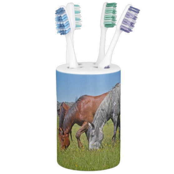 Grass Grazing Time Bathroom Set