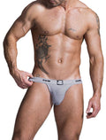 GYM 1" Waist Jock - Grey