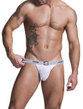 GYM 1" Waist Jock - White