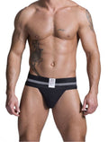 GYM 3" Waist Jock - Black