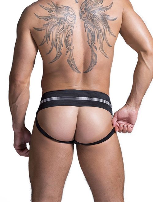 GYM 3" Waist Jock - Black