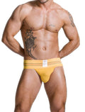 GYM 3" Waist Jock - Yellow