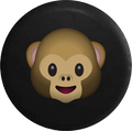 Happy Monkey Text Emoji