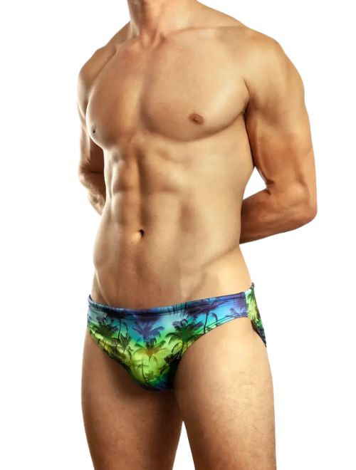 Hawaiian Swim Brief - Blue
