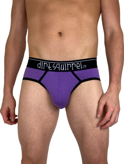 Heliotrope Purple Bamboo Brief