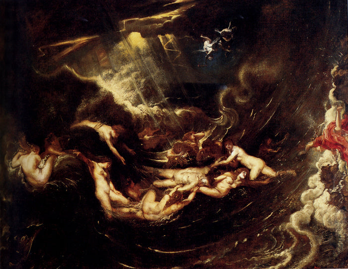 Hero and Leander by Peter Paul Rubens Reproduction Oil Painting on Canvas