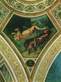 Hesiod and the Muse by Eugène Delacroix Reproduction Painting by Blue Surf Art