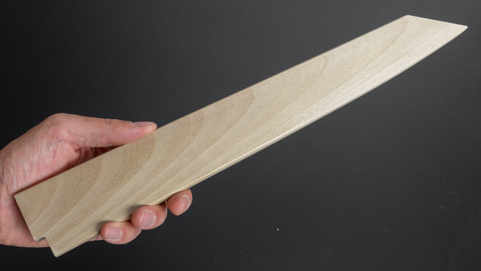 Hitohira Mumei Ho Wood Saya Left-Handed Kiritsuke Yanagiba 300mm - HITOHIRA