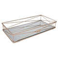 Home Details 14" Rose Gold Gorgeous Vanity Tray