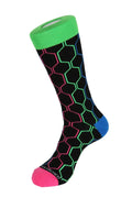 Honeycomb Layers Crew Sock
