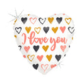 I Love You Small Heart Balloon