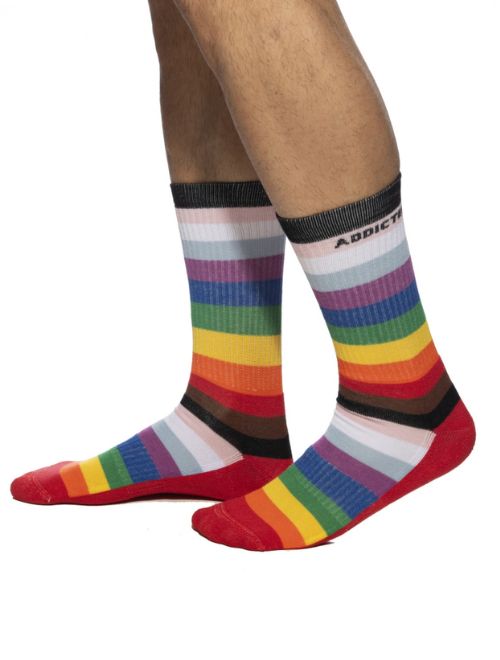 Inclusive Rainbow Socks