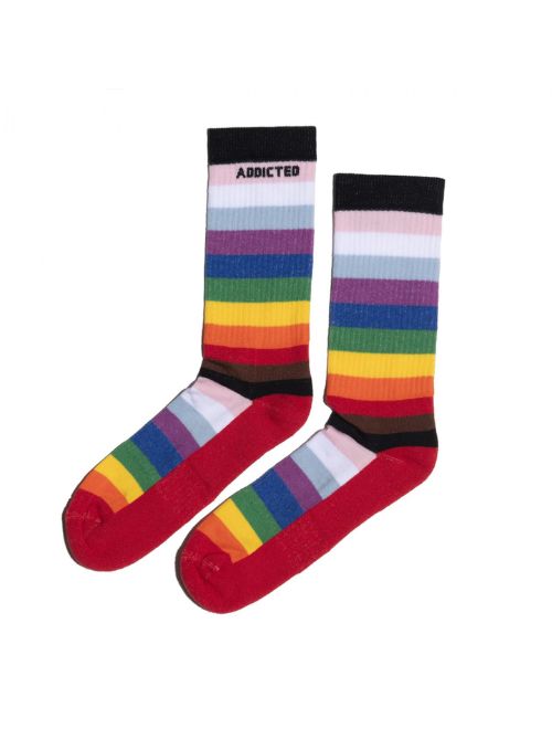 Inclusive Rainbow Socks