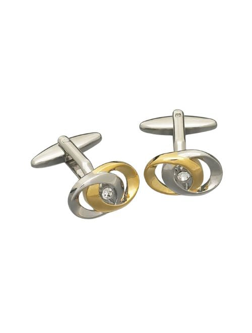 Intertwined Loops Cufflinks