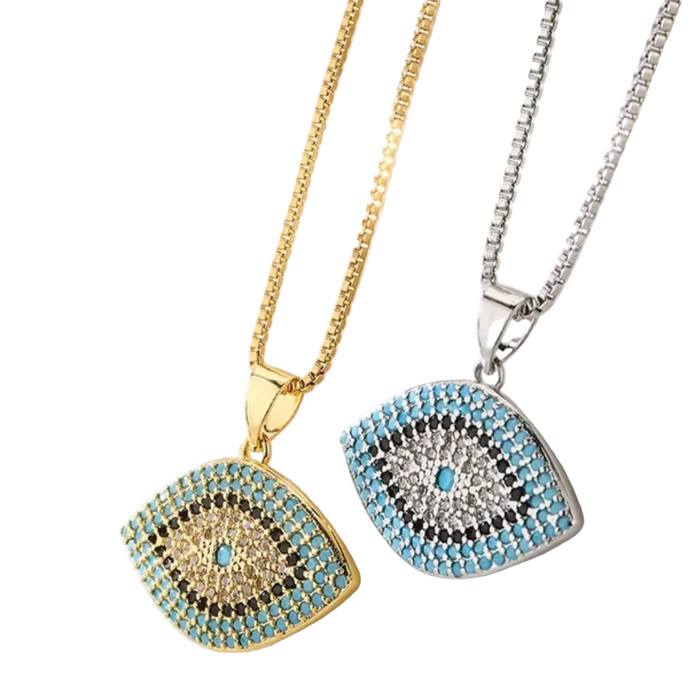 IZA evil eye necklace